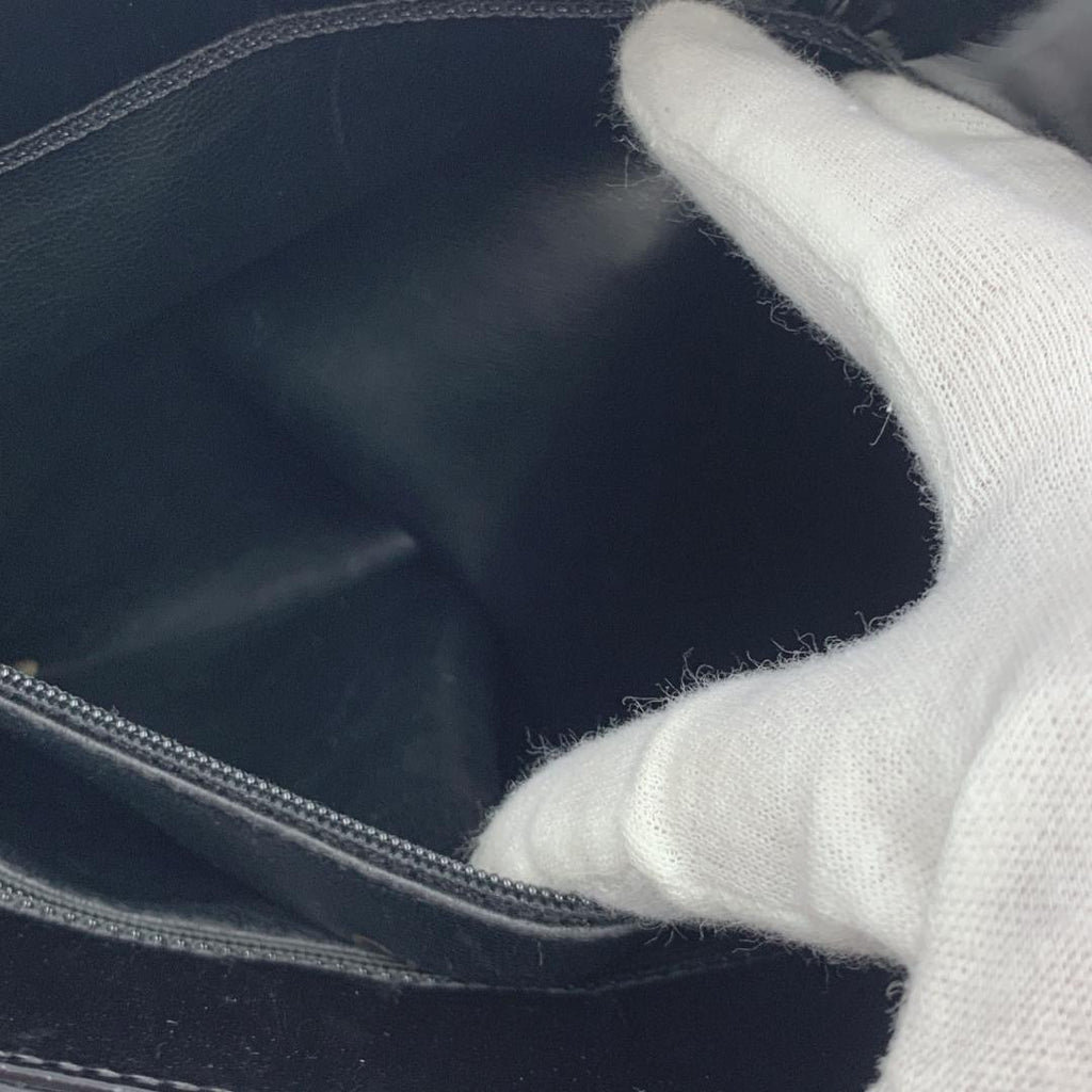 Chanel Tote Enamel CC Logo Black — view 9