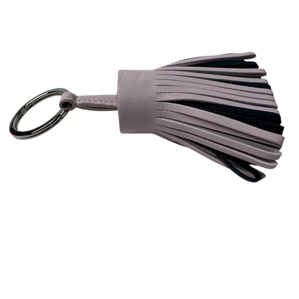 Hermes Carmen Tricolor Mauve Pale Bag Charm — view 5