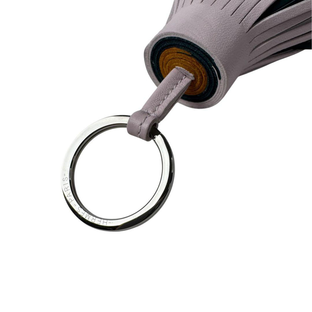 Hermes Carmen Tricolor Mauve Pale Bag Charm — view 6