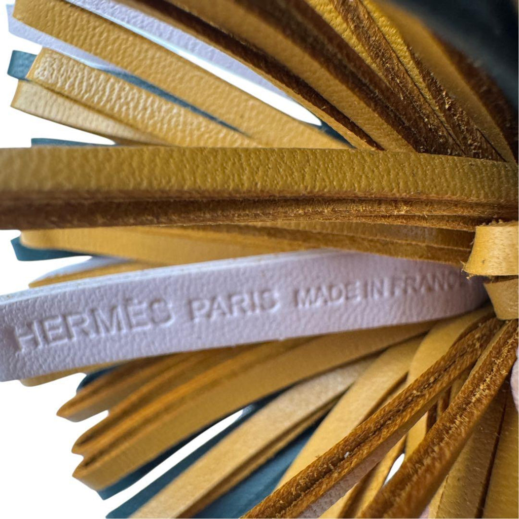 Hermes Carmen Tricolor Mauve Pale Bag Charm — view 7