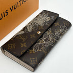 Louis Vuitton Limited Portefeuille Sarah Dantelle Flower Monogram Wallet — view 4