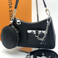 Louis Vuitton Epi Marais Rini Shoulder Bag Pouch Black