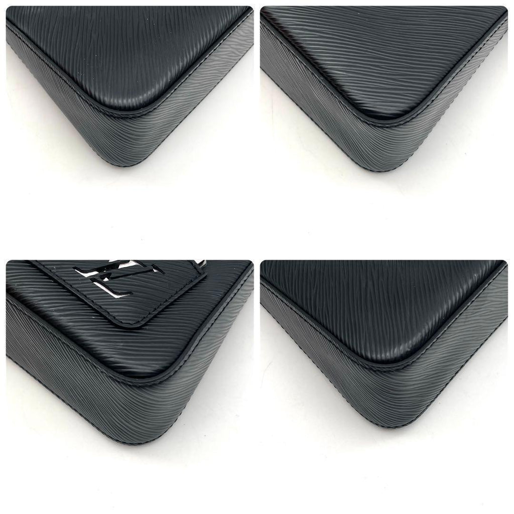 Louis Vuitton Epi Marais Rini Shoulder Bag Pouch Black — view 7