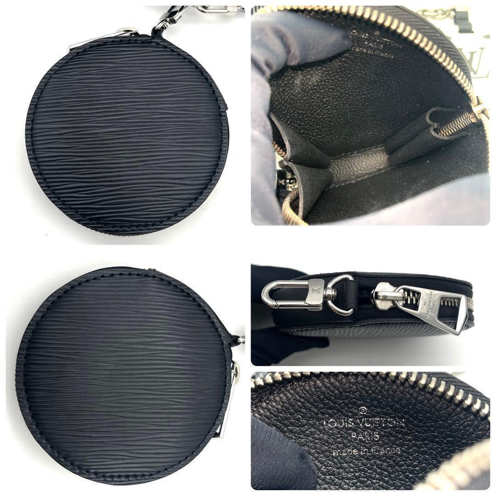 Louis Vuitton Epi Marais Rini Shoulder Bag Pouch Black — view 9