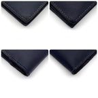 Hermes Bearn Classic Bifold Wallet Navy Leather Epsom — view 7
