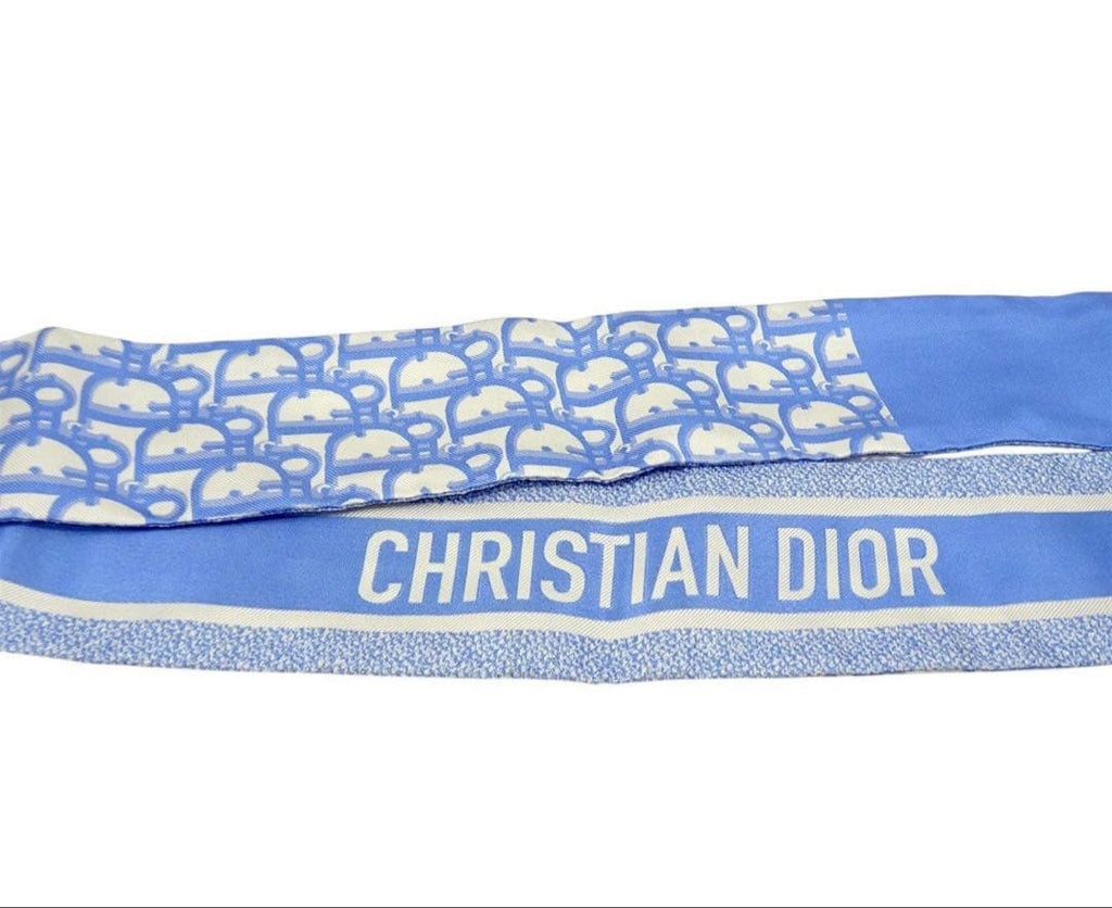 Dior Logo Ribbon Scarf — view 3