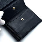 Chanel Wallet Coco Stitch Caviar Trifold Compact — view 7