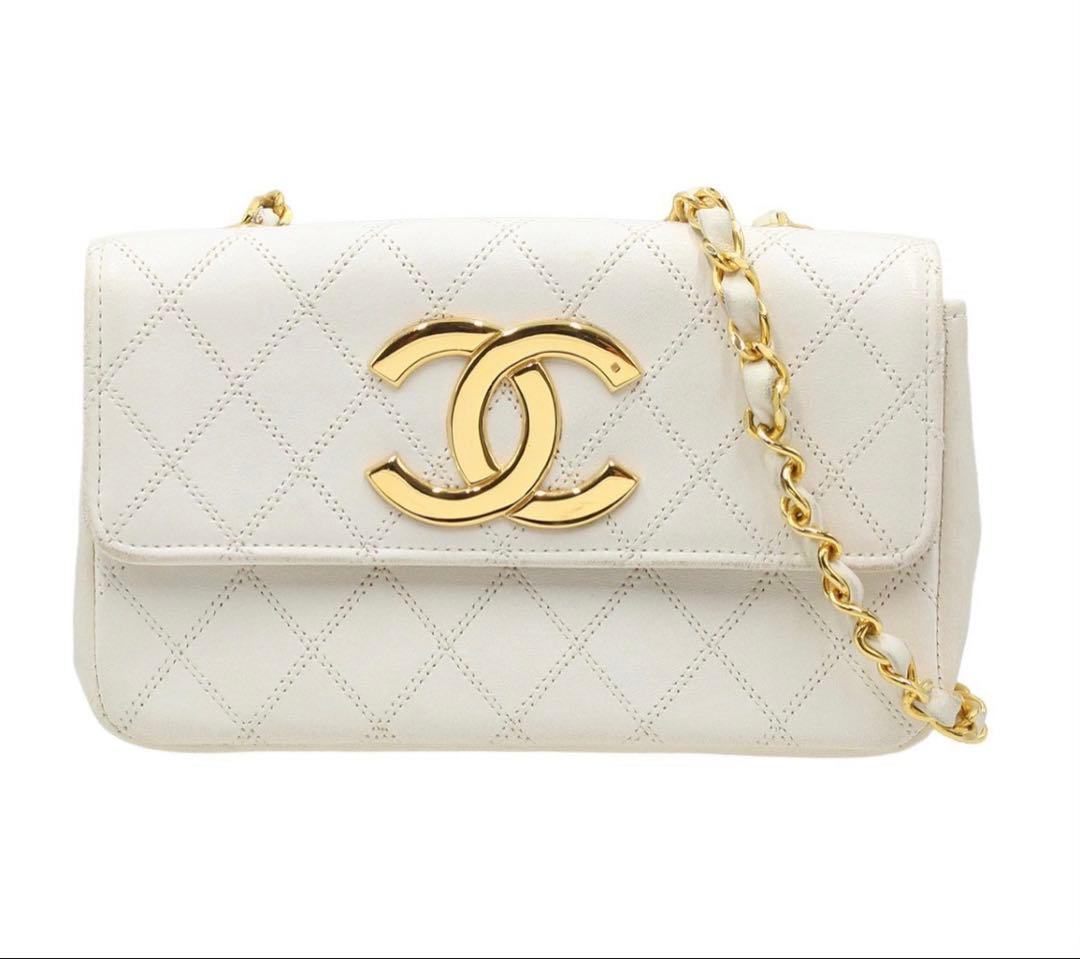 Chanel Jumbo CC Logo Mini Bicolor Chain Shoulder — view 2