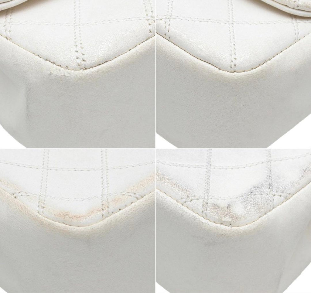 Chanel Jumbo CC Logo Mini Bicolor Chain Shoulder — view 7