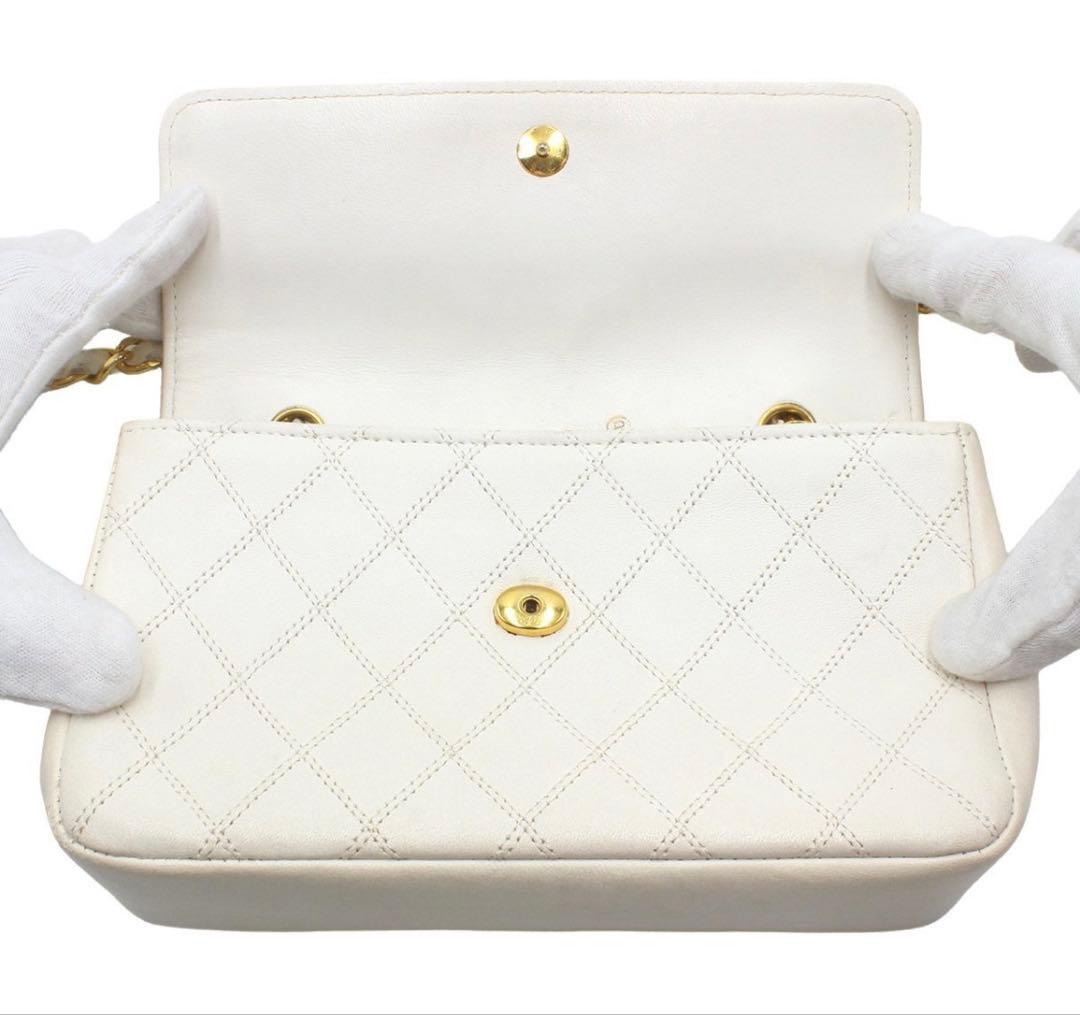 Chanel Jumbo CC Logo Mini Bicolor Chain Shoulder — view 8