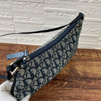 Dior Trotter Canvas Leather Shoulder Bag Pouch — view 8