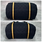 Gucci GG Sherry Line Tote Black Canvas — view 8