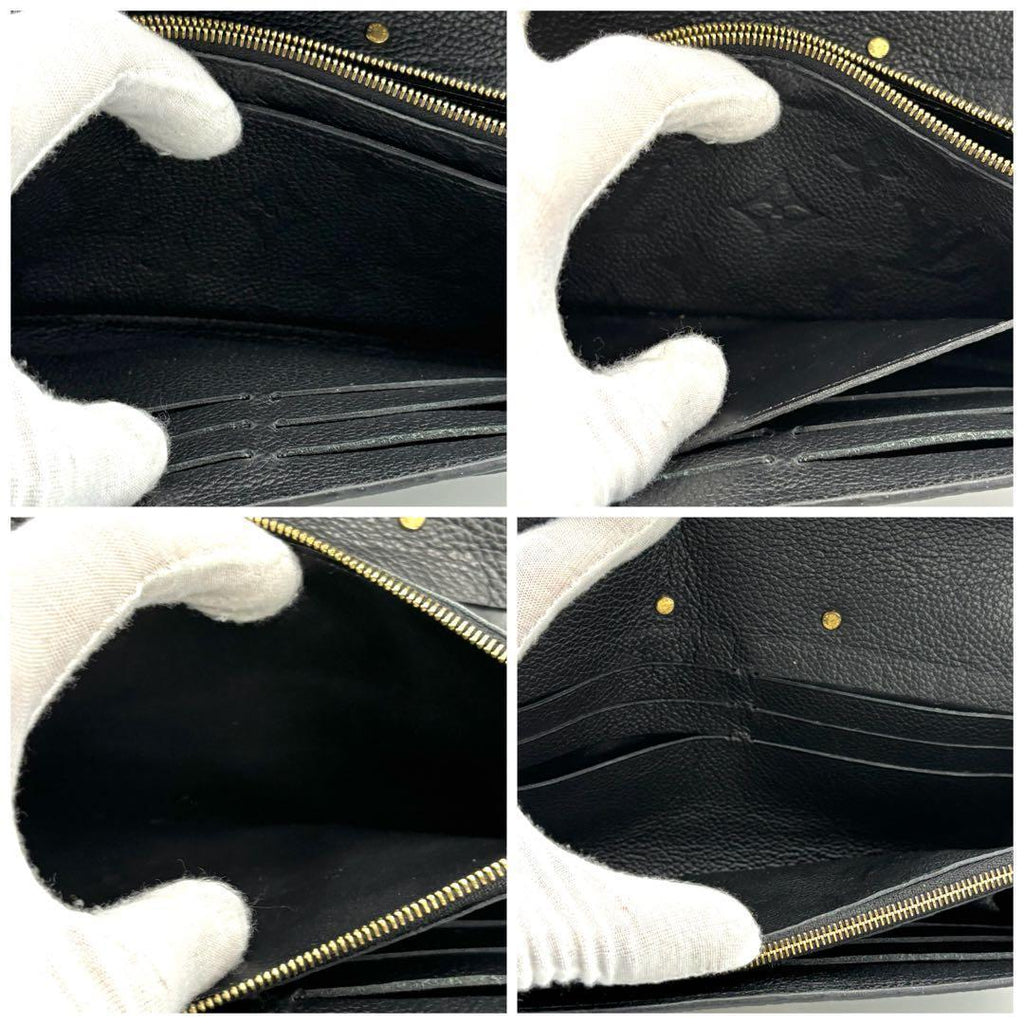 Louis Vuitton Monogram Empreinte Portefeuille Sarah Metis Wallet — view 5