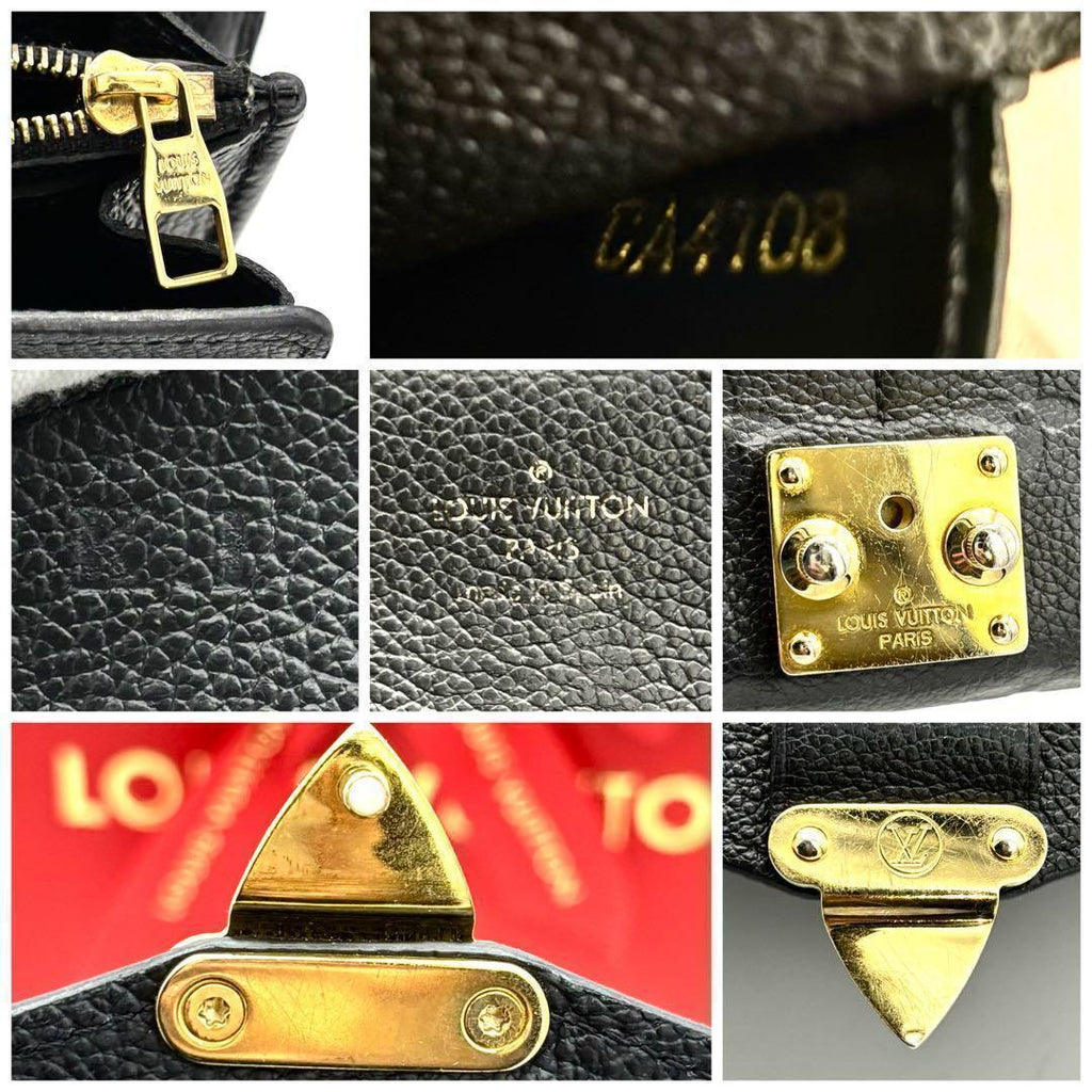 Louis Vuitton Monogram Empreinte Portefeuille Sarah Metis Wallet — view 8