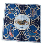 Hermes Carre 45 Spring Remix Silk Scarf Gavroche