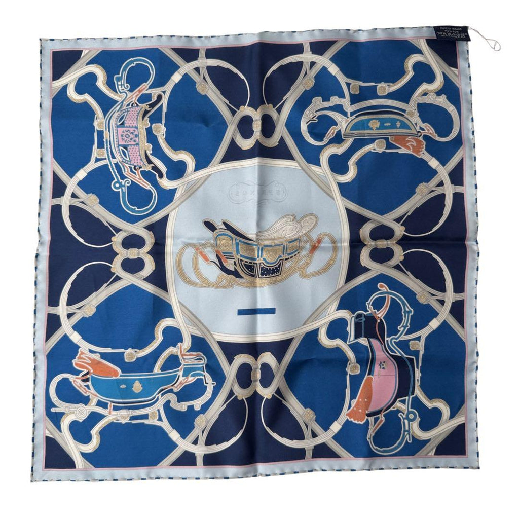 Hermes Carre 45 Spring Remix Silk Scarf Gavroche — view 3