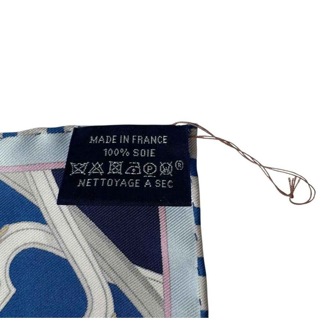 Hermes Carre 45 Spring Remix Silk Scarf Gavroche — view 6