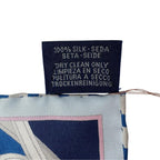 Hermes Carre 45 Spring Remix Silk Scarf Gavroche — view 7