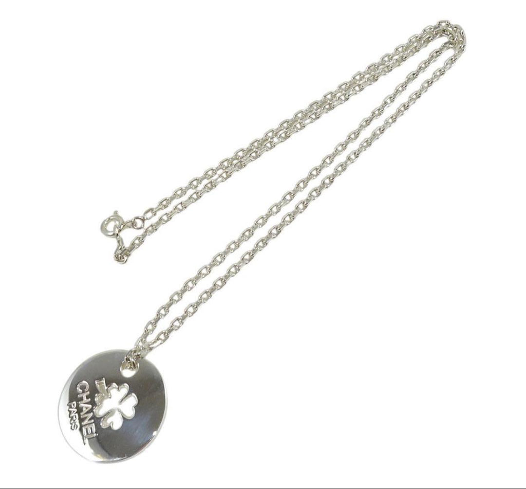Chanel Clover Cambon Chain Necklace — view 3