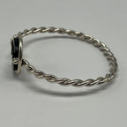 Gucci Horseshoe Twist Bangle Ebony Bracelet — view 3