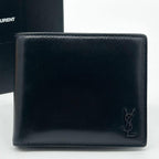 Saint Laurent Tiny Cassandra Bifold Compact Billfold Wallet — view 2