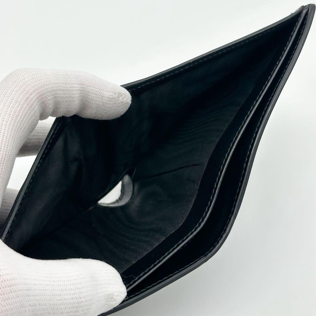 Saint Laurent Tiny Cassandra Bifold Compact Billfold Wallet — view 7