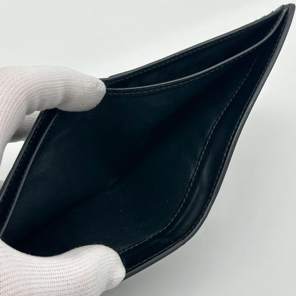 Saint Laurent Tiny Cassandra Bifold Compact Billfold Wallet — view 8