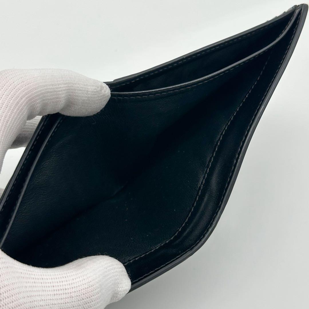 Saint Laurent Tiny Cassandra Bifold Compact Billfold Wallet — view 8