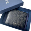 Dior Oblique Galaxy Bifold Wallet Without Coin Purse