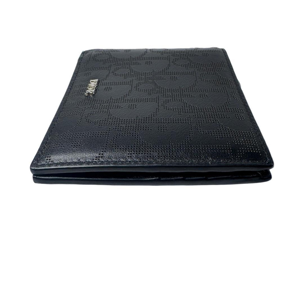 Dior Oblique Galaxy Bifold Wallet Without Coin Purse — view 4