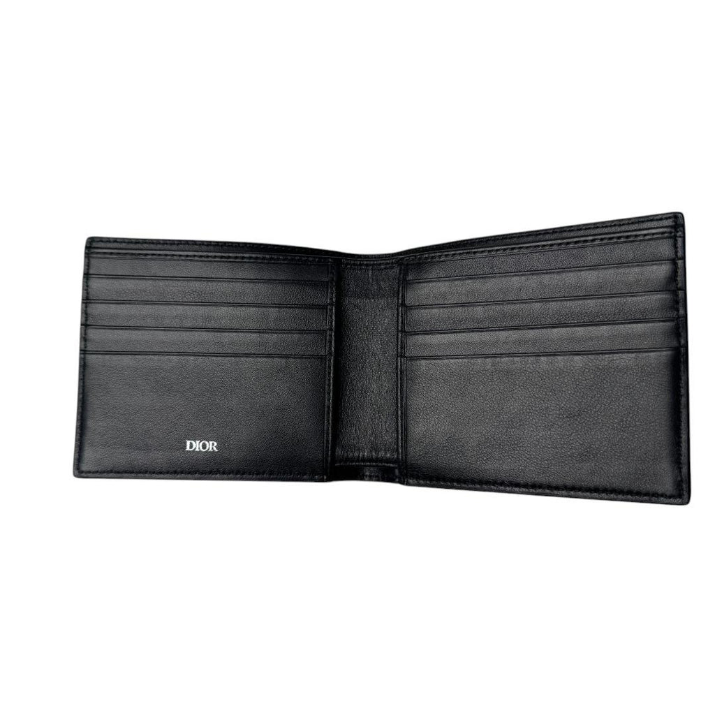 Dior Oblique Galaxy Bifold Wallet Without Coin Purse — view 6