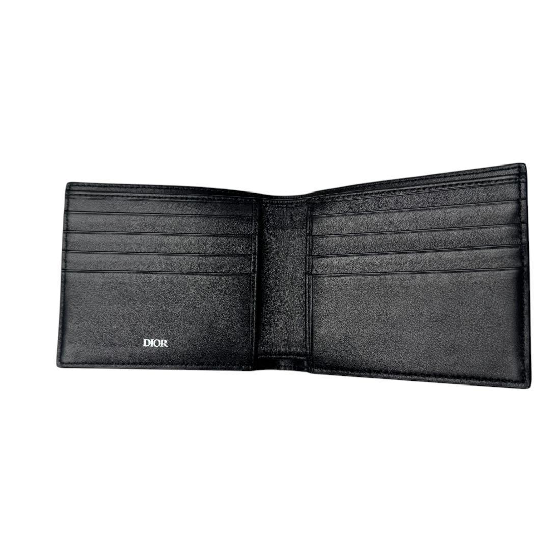Dior Oblique Galaxy Bifold Wallet Without Coin Purse — view 6