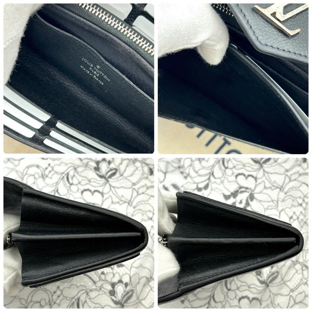 Louis Vuitton Portefeuille My Lockme Noir Wallet — view 9
