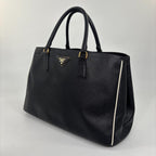 Prada Super Saffiano Leather Black Tote — view 2