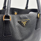 Prada Super Saffiano Leather Black Tote — view 7