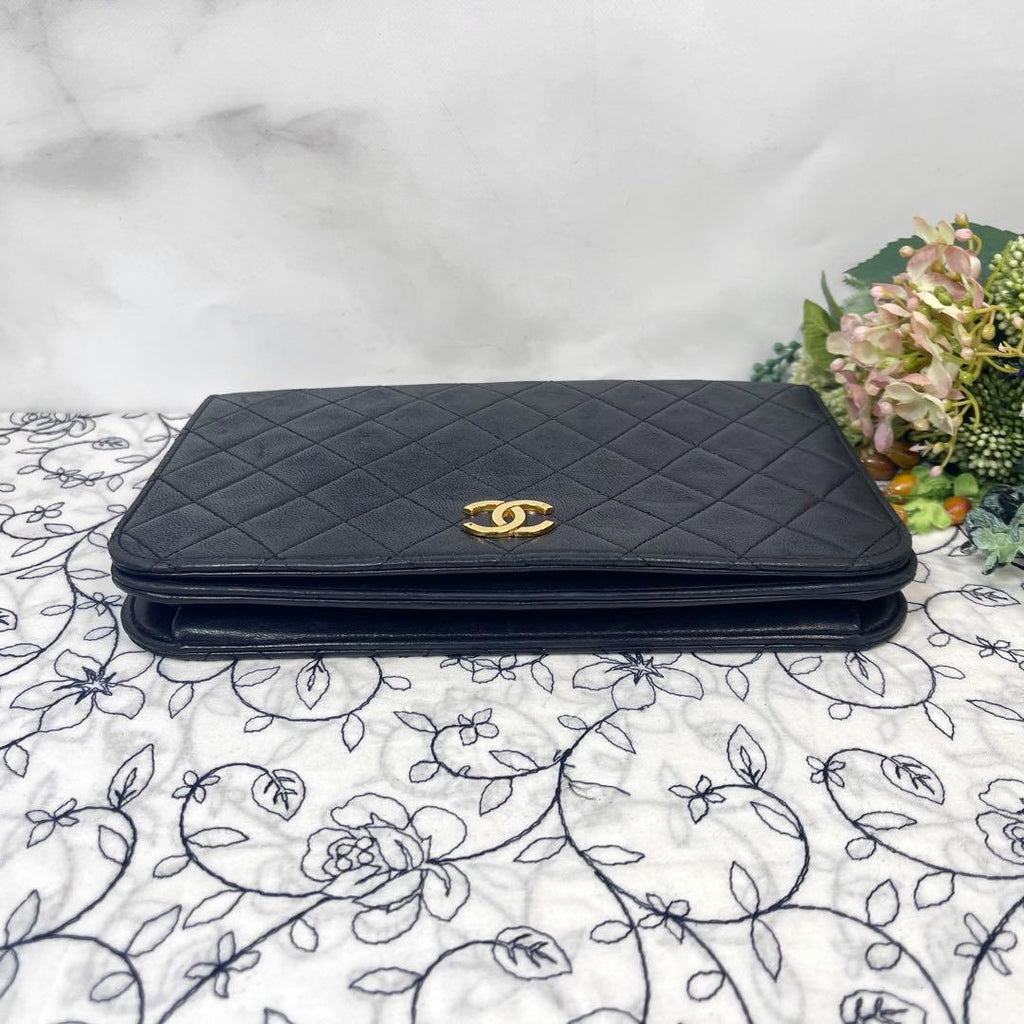 Chanel Quilted Full Flap Shoulder Bag — view 8
