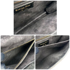 Dior Cannage Shoulder Bag Black Leather — view 5