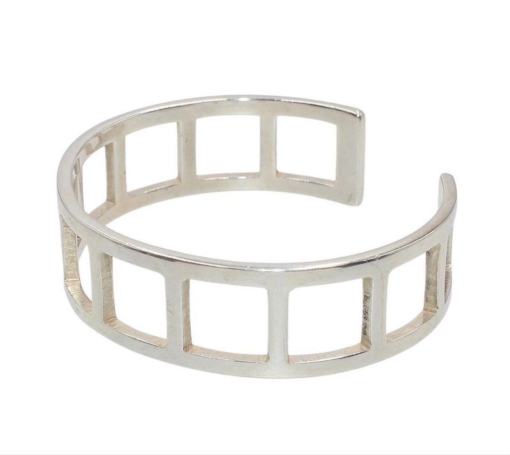 Gucci Open Square Bangle Bracelet — view 4