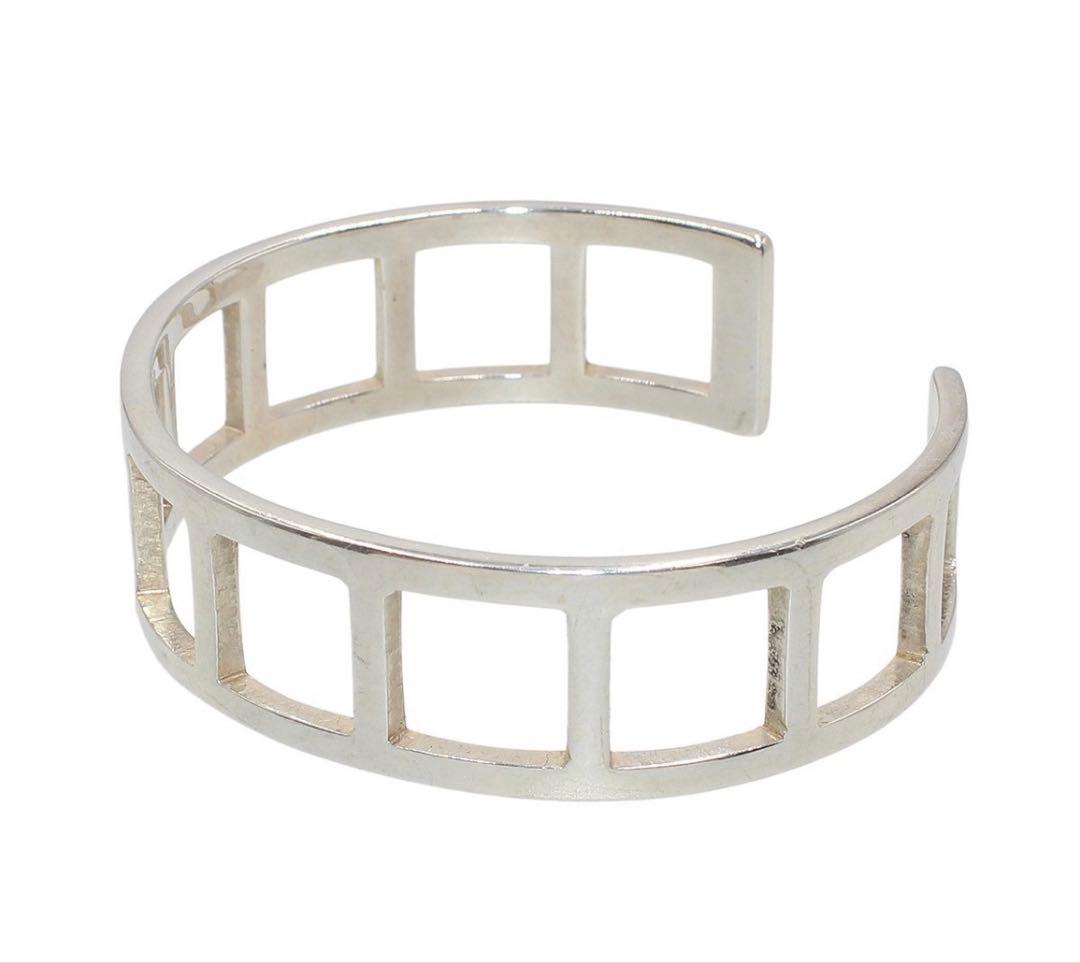 Gucci Open Square Bangle Bracelet — view 4