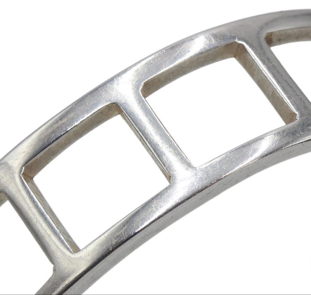 Gucci Open Square Bangle Bracelet — view 5