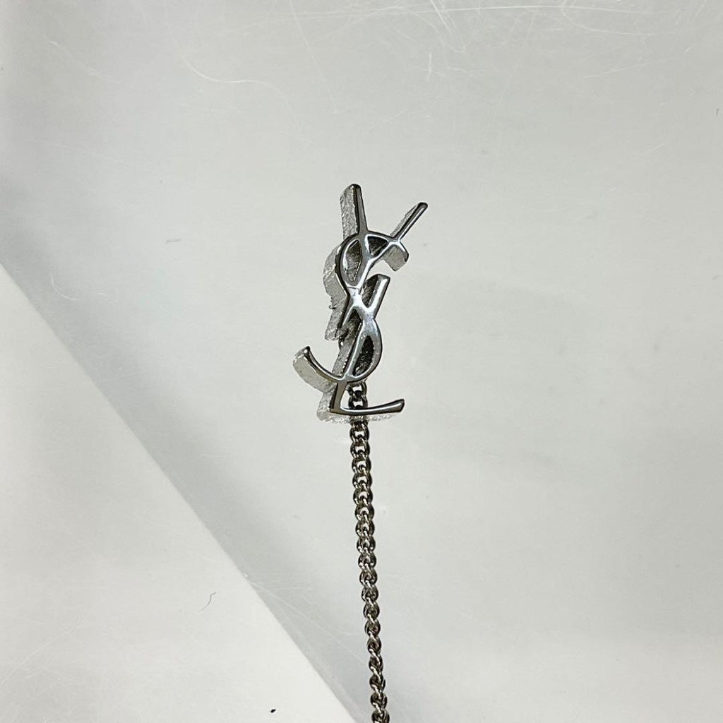 Saint Laurent Earrings Cassandra YSL Monogram — view 4