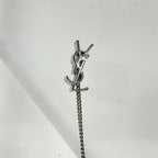 Saint Laurent Earrings Cassandra YSL Monogram — view 4