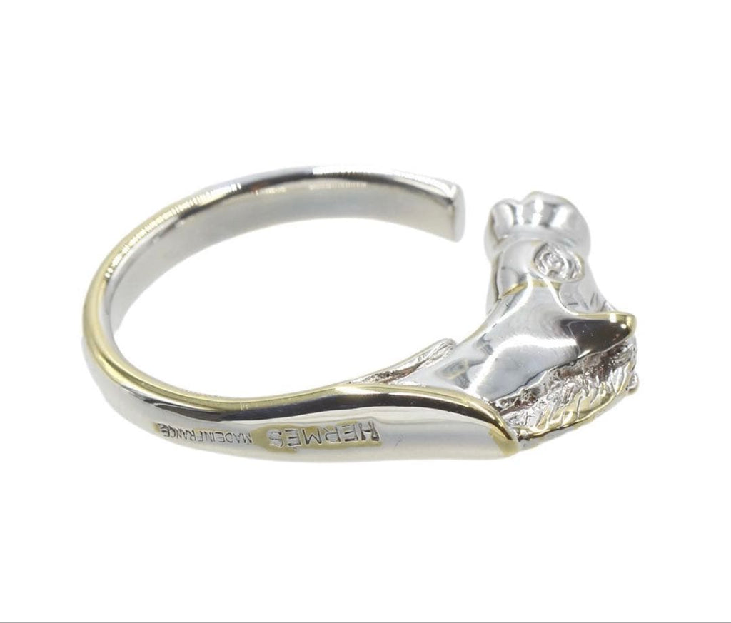 Hermes 51 Cheval Horse Motif Ring — view 4