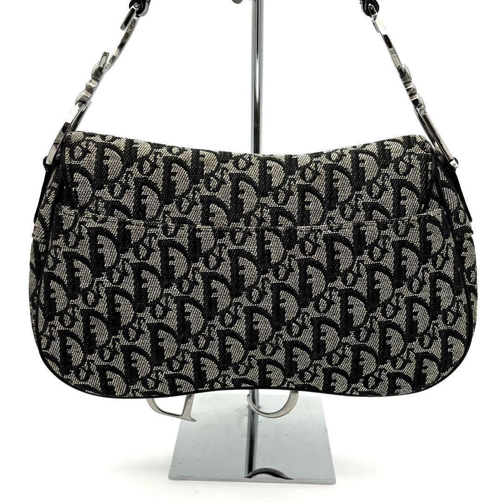 Dior Trotter Double Saddle Bag Gray — view 2