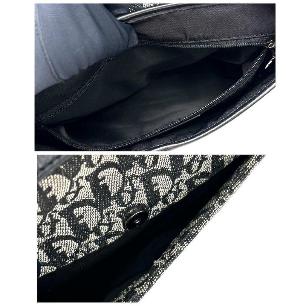 Dior Trotter Double Saddle Bag Gray — view 5