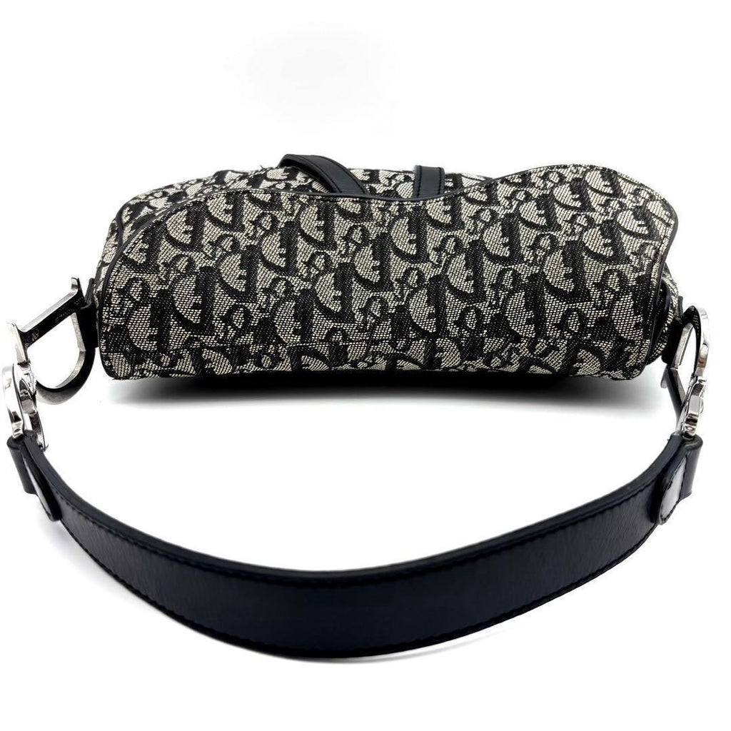 Dior Trotter Double Saddle Bag Gray — view 8