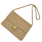 Chanel Lambskin Quilted CC Logo Chain Shoulder — view 3