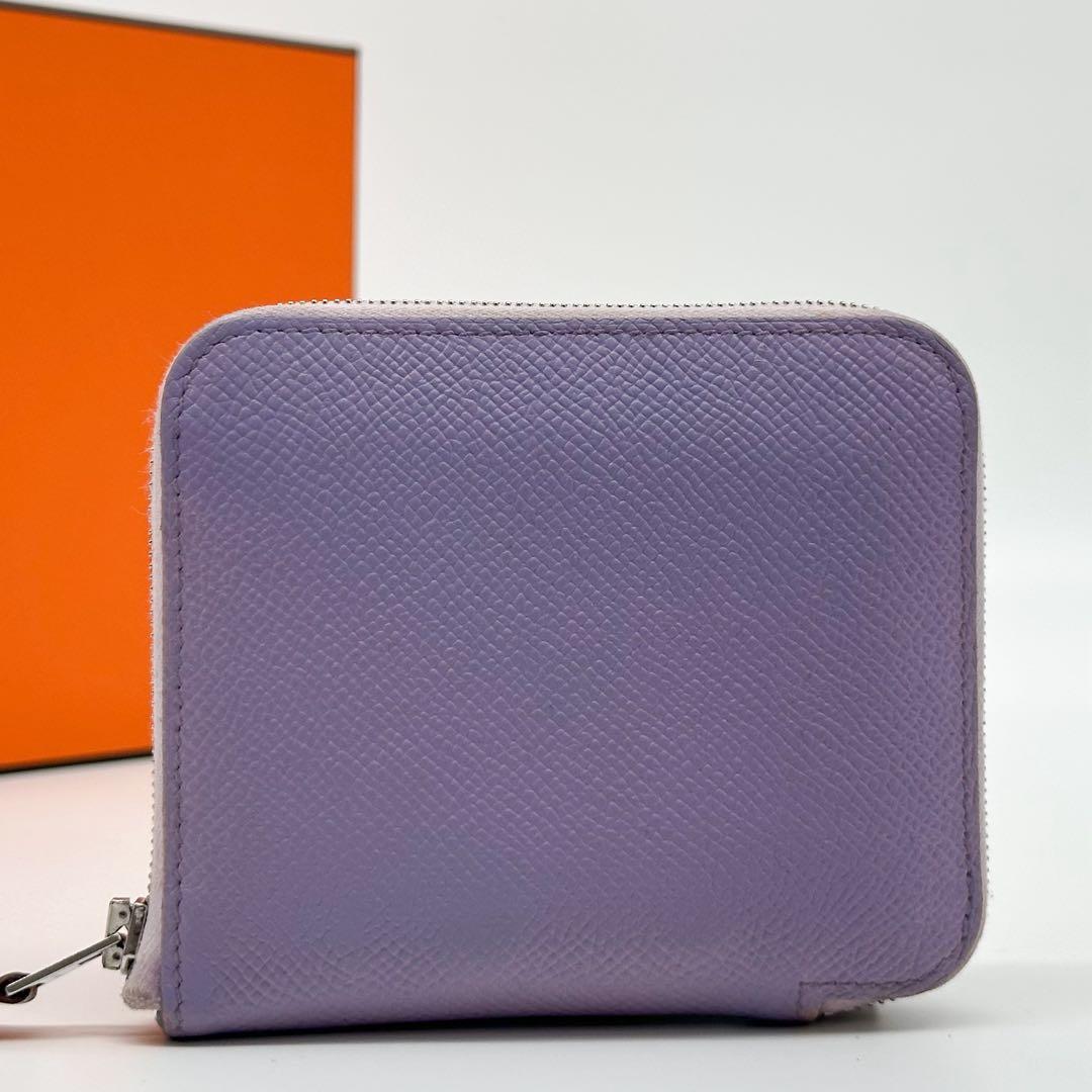 Hermes Azap Compact Silk in Veau Mini Wallet — view 2