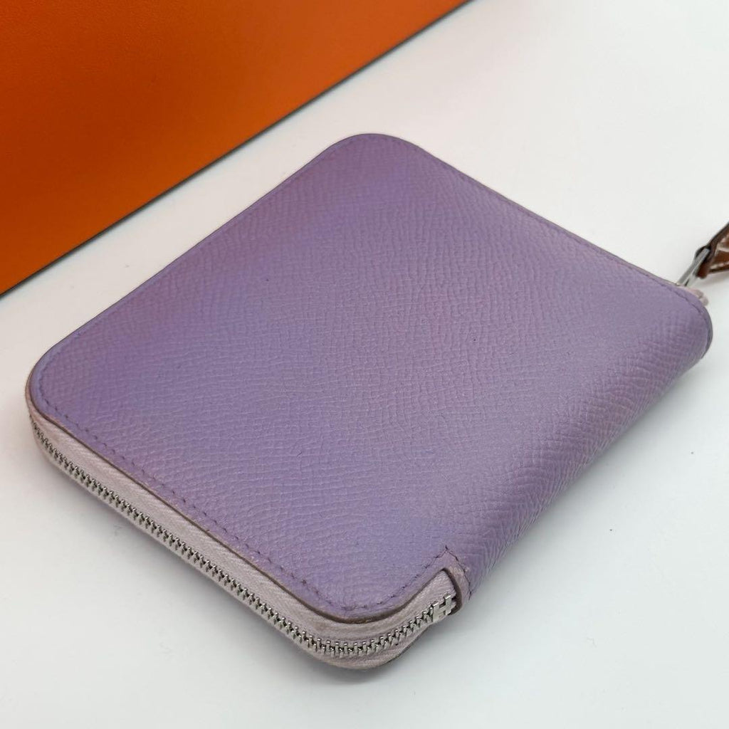 Hermes Azap Compact Silk in Veau Mini Wallet — view 5