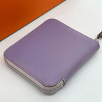 Hermes Azap Compact Silk in Veau Mini Wallet — view 5